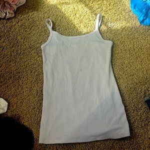 White tank top